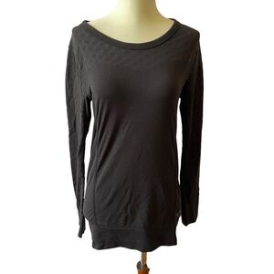 THE NORTH FACE TOP M LS SCOOP NECK ATHLETIC HIKE OUTDOORS PERFORMANCE WORKOUT